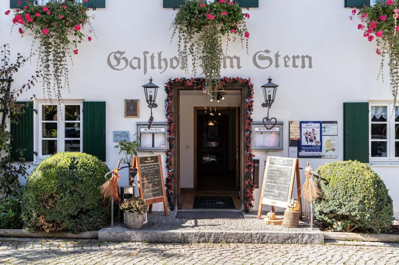 Gasthof Zum Stern Seehausen am Staffelsee Exterior foto